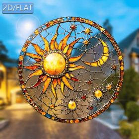 CIFbuy Acrylic Sun Catchers with Rainbow Prisms Window Hanging Decor for Home Garden(TikTok, temu pick-up service)