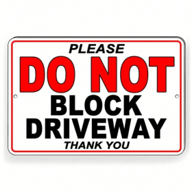 CIFbuy Weatherproof Metal Private Property Sign Towed Away Immediately (TikTok, temu pick-up service)