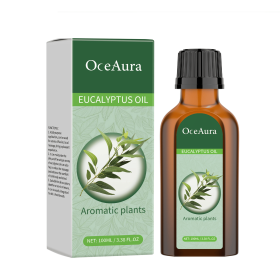 OceAura Eucalyptus Essential Oil Gently Moisturizes And Moisturizes With A Refreshing Aroma And ing Topical Massage